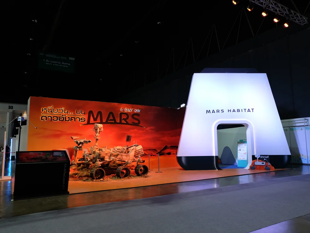 タイ科学博覧会 2020｜火星で過ごす一日 — T-STONE制作現場